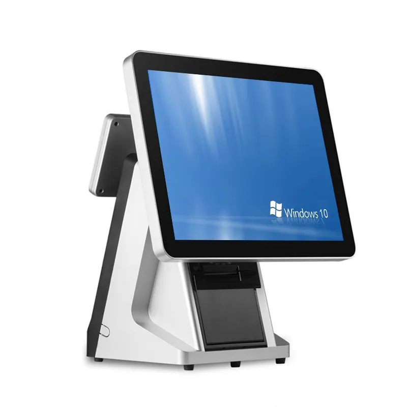 Dlsum POS 15 inch màn hình cảm ứng tất cả trong một POS Tiền mặt đăng ký cho siêu thị