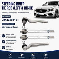 Componente Interno dello Sterzo per Mercedes Benz, Affidabilità Antiperdita, OE 2043380415, Testa a Sfera Estraibile
