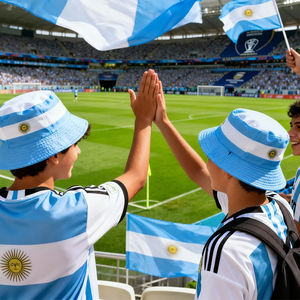 Chapeau Bob Décontracté Personnalisé à Motif Drapeau National pour l'Été, Protection UV, Idéal pour les Fans de Football - Product Image 4