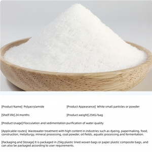Polímero <span class=keywords><strong>Floculante</strong></span> en Polvo Blanco de 25 kg/Bolsa, Productos Químicos Aniónicos y Catiónicos, Poliacrilamida <span class=keywords><strong>Floculante</strong></span> para el Tratamiento de Aguas Residuales - Product Image 4