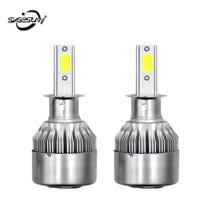 Kit de conversion de phares LED tout-en-un série <span class=keywords><strong>C6</strong></span>, conception multi-adaptation compatible avec les ampoules H1, H3, H4, <span class=keywords><strong>H7</strong></span>, H11, 9005 et 9006 - Product Image 4