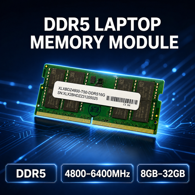 DDR5 Laptop RAM 8GB 16GB 32GB 4800MHz 5600MHz SODIMM Notebook Memory High Speed