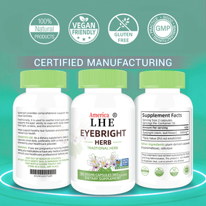 Fabricante de Suplementos Herbales Nutracéuticos de Eyebright para el Apoyo Tradicional a la Salud Ocular, 100 Cápsulas de Eyebright - Product Image 4
