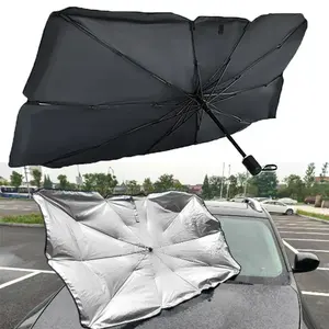Parasol Plegable Personalizado para Ventana Delantera <span class=keywords><strong>de</strong></span> Auto, Protector Solar para <span class=keywords><strong>Coche</strong></span>, <span class=keywords><strong>Sombrilla</strong></span> para Parabrisas - Product Image 1