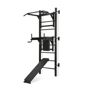 Multifunctional Pull-Up Single Double Push Ups House Hold Indoor Fitness Sports Equipment Barbell Rack Dumbbell Bench
