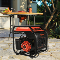 Tragbarer, leicht bedienbarer Mini-Benzin-Stromerzeuger, Viertakt, 3kW/4kW/5kW, Einzylinder, 50Hz, 95% Effizienz, für das ganze Haus, heiß begehrt