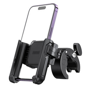 Soporte de Teléfono para Motocicleta Lamicall BP09 Compatible con Cámara con Bloqueo Rápido, Soporte de Celular para Bicicleta con Abrazadera para Manillar, Base para Motocicleta - Product Image 1