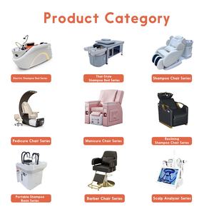 Cama de Shampoo para Spa Capilar Japonês com Circulação de Água Cama de Massagem de Alta Qualidade para Terapia e Tratamento - Product Image 6