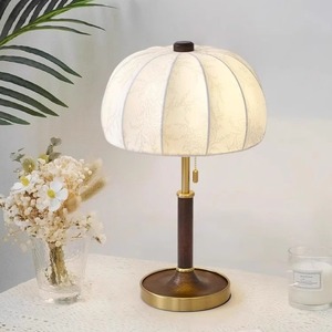 French Vintage Table Lamp E27 LED 220V Eye Caring Bedside Light For Bedroom Hotel Decor - Product Image 1