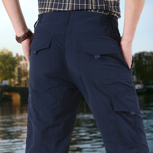 Summer Men's Lightweight Breathable Casual <strong>Pants</strong> <strong>Waterproof</strong> Quick Dry Trousers Men's <strong>Cargo</strong> Tactical <strong>Pants</strong> - Product Image 3