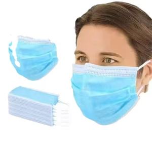 Xiaotu قناع وجه للاستعمال مرة واحدة مريح 3 طبقات قماش غير منسوج تنفس مضاد للغبار جهاز تنفس - Product Image 1