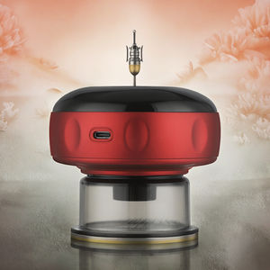 Новое поступление, портативный Электрический массажер для купирования-терапевтическое устройство 3-в-1 с подогревом, красным светом и вакуумной технологией - Product Image 3