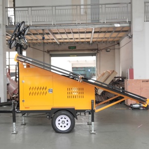 LED-Lichtquellen turm Weiß emittierender Farb turm RGB emittierender Solar turm Straßen beleuchtungs turm Gleichstrom betriebener Lichtmast - Product Image 1