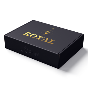 <span class=keywords><strong>Caja</strong></span> <span class=keywords><strong>de</strong></span> Cartón Corrugado Negra Personalizada para Envíos, Regalos y Camisetas - Product Image 4