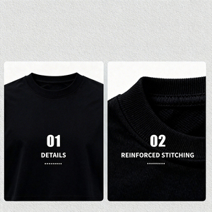 T-Shirt <span class=keywords><strong>Anime</strong></span> Personalizzate a Manica Corta, <span class=keywords><strong>Abbigliamento</strong></span> Vintage di Marca Oversize Streetwear, 100% Cotone 240g, Ordine Minimo 1 Pezzo - Product Image 5