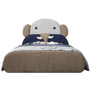 Elephant Kids <b>Bed</b> Cartoon Design Modern <b>Single</b> <b>Bed</b> for Boys Small Space Children's Room - Product Image 6