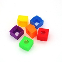 Accessoire de billard de haute qualité coloré 144 pc/boîte porte-craie de billard en plastique mallette de rangement pour queue de billard
