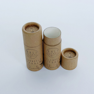 Tube de baume à lèvres avec logo personnalisé Conteneurs Emballage en carton de bâtonnets déodorants Baume à lèvres Push Up Tube d'emballage en papier pour rouge à lèvres - Product Image 3