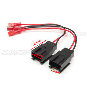 1 paire / 2 paires d'adaptateurs de connecteurs de haut-parleurs, câbles d'adaptateurs de haut-parleurs de voiture pour Peugeot 206 pour Citroën C2 1999-2015 PC2-821 - Product Image 4