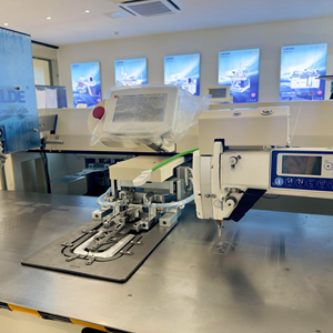 เครื่องเย็บกระเป๋าอุตสาหกรรม TOPSEW TS-299-CS แบบป้อนผ้าด้วยมือ ความเร็วสูง เย็บตะเข็บล็อคสติทช์ โครงสร้างโลหะ - Product Image 5