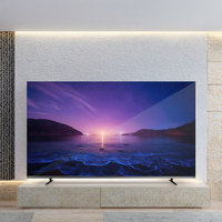 TV Pintar FPD 55-Inci 4K UHD dengan Google TV Built-in Cast untuk HDR 10 MEMC Kabinet Hitam Refresh Rate 60Hz