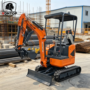 <span class=keywords><strong>Mini</strong></span>-excavatrice compacte de 2 tonnes pour cour de villa, spéciale aménagement paysager, excavatrice sur chenilles CE EPA pour jardin privé et construction - Product Image 4