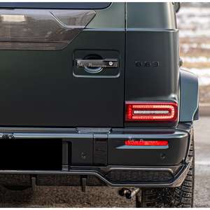 Lèvre de diffuseur arrière en Fiber de carbone sèche de Style de voiture supérieure de classe G W465 pour Mercedes Benz Classe G W465 G63 AMG 2024-ON - Product Image 4