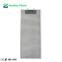 Mudah dipasang layar Filter logam Filter asap minyak dapur saringan kap mesin Mesh aluminium