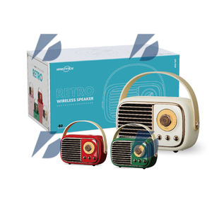 Altavoz Inalámbrico Retro Vintage de Alta Calidad al Mejor Precio, Mini Woofer Estéreo para <span class=keywords><strong>Altavoces</strong></span> 5.3, Radio FM Portátil, Bajos Potentes para Fiestas, 5-10W - Product Image 6