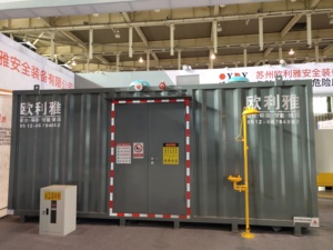 Thép Bền Tủ Lưu Trữ Ngoài Trời Thân Thiện Với Môi Nổ Bằng Chứng Cháy Giám Sát Áp Lực Cứu Trợ Xả Hội Thảo Kho - Product Image 2