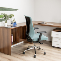 Z-E326 FOSHAN usine bureau de luxe maison Type bureau visiteur invité noir maille chaise de bureau vente