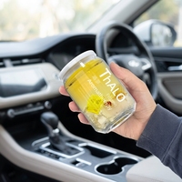 Désodorisant solide aromathérapeutique personnalisé avec logo, 200g, durable, en plastique, pour automobile, fabricant
