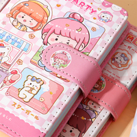 Vente en gros de carnet de notes de pages couleur Kawaii mignon enfants Anime écoliers dessin animé Pu lapin Mini cahier