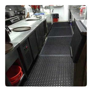 Commercial Grade <b>Grease</b> Resistant Non-Slip Recycled Tyre Rubber Floor Mats <b>Vinyl</b> Wear Resistant Easy Click for Hotels Malls - Product Image 6