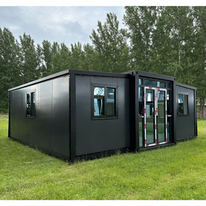 Casa Contenedor Plegable de Doble Ala, Resistente, con Panel Sándwich y Construcción de Acero, para Alojamiento Temporal en Zonas de Guerra - Product Image 3