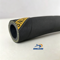 Tuyaux hydrauliques en caoutchouc renforcés de fil d'acier haute pression sur mesure, tuyaux d'huile flexibles et services de découpe sur mesure