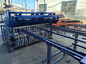 Giá thấp Hàn dây lưới hàng rào Bảng điều chỉnh sản xuất máy tự động Electro dây thép lưới Máy hàn - Product Image 4