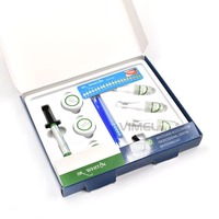 Kit de blanchiment dentaire, gel blanchissant 35% HP, sans BPA, qualité alimentaire, saveur menthe, traitement de blanchiment professionnel