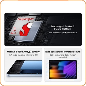 11นิ้ว Snapdragon 7 + Gen 3 8 + 256G xiaom <span class=keywords><strong>Pad</strong></span> 7พร้อมแบตเตอรี่8850mAh - Product Image 3