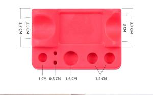 <b>Silicone</b> Tattoo <b>Tool</b> Pen Holder Stand Microblading Pigment Ink Cup Accessory for PMU Machine - Product Image 5