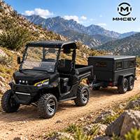 UTV électrique à quatre roues motrices adapté aux fermes et aux ranchs, buggy tout-terrain pour la chasse