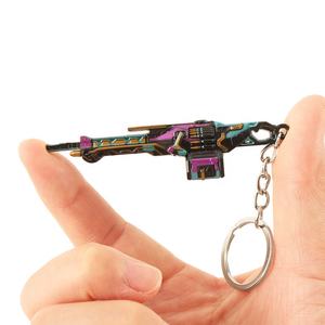 Valorant Gun Llavero Nuevo Producto 9cm Mini Metal Valorant Gun Llavero Personalizado Gaia'S Vengeance Vandel - Product Image 1