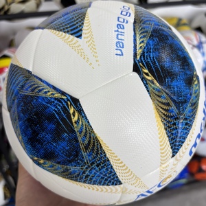 Custom High Quality Professional Size 5 Football Soccer Balls Official <b>Match</b> Pu Leather Thermal Bonded Futbol - Product Image 4