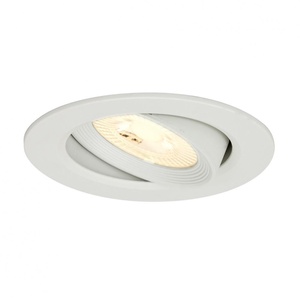 Faretto LED 5W 3000K 500lm IP44, orientabile a 90°, 7cm, ideale per illuminazione interna ed esterna, fornisce luce calda e - Product Image 1