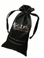 Sac cadeau cosmétique personnalisé en satin de soie avec cordon de serrage, impression de logo personnalisée, sac en satin rose avec cordon de serrage pour les cheveux