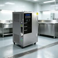 Générateur de vapeur électrique commercial moderne 0,7 MPa 24 kW 33 kg/h Chaudière en acier inoxydable 304 avec panneau de commande intelligent pour lave-vaisselle