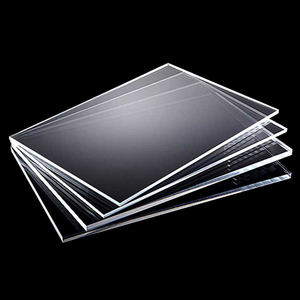 Foglio di vetro acrilico fuso ecologico personalizzato alto trasparente 2mm 3mm 5mm PMMA specchiato in plastica trasparente trasparente - Product Image 1
