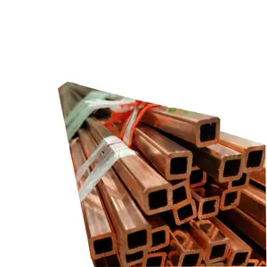 Factory direct sale Copper Mould tube R9m Square Copper Tube Price