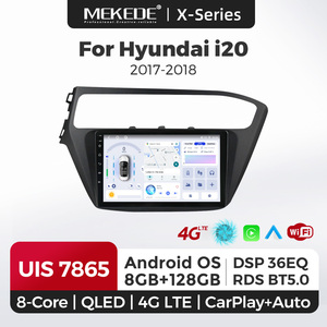 MEKEDE X30 X40 UIS7865 Autoradio 8 cœurs avec écran tactile Android Auto <span class=keywords><strong>Lecteur</strong></span> multimédia pour Hyundai I20 2017-2018 - Product Image 1