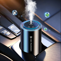 Diffuseur d'arômes métallique personnalisé avec logo, rechargeable, lumière LED, écologique, portable, distributeur automatique – Nouveauté 2026, Offre Spéciale